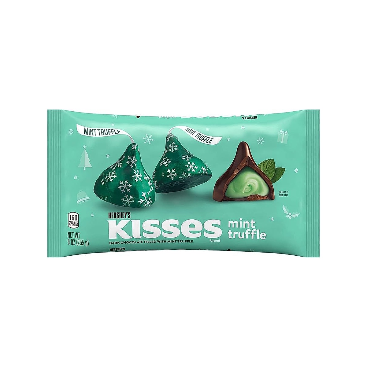 Hershey's Kisses mint truffle