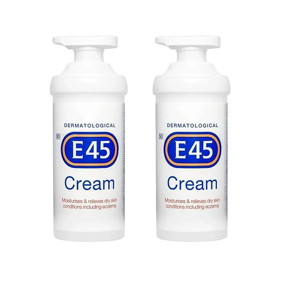 E45 Dermatological Moisturising Cream x 2